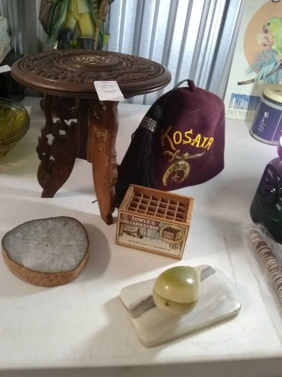 Nice lot of treasures one Geo and vintage items