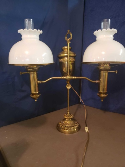 Dual Vintage Lamp Very Nice