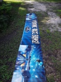 19 ft Long NHRA RACING HEAVY VINYL BANNER!! AWESOME!