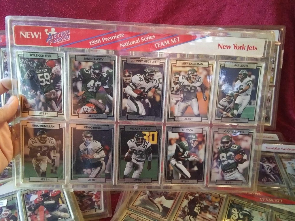 15 "Action Packed" 1990 Premiere National Series Team Sets | Online  Auctions | Proxibid
