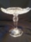 Midcentury Pressed Glass Pedestal Bon