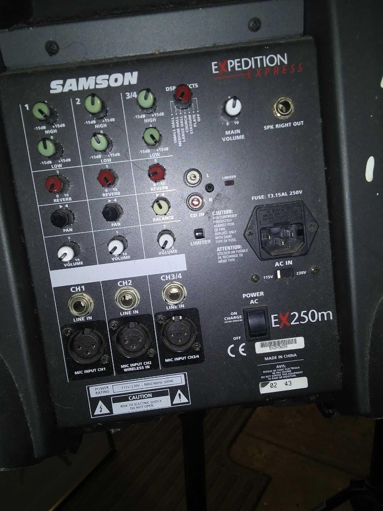 Samson Expedition Express EX250 Portable Stero PA System | Online Auctions  | Proxibid