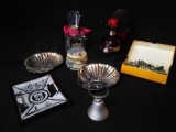 Cute Little Lot of Knick Knacks Including Perfume/Cologne Bottles