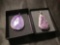Pair of Alluring Violet Stone Pendants