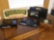 5 Pc Man Lot: cigar boxes, pistol case, NRA mouse pad