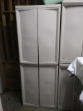 Tall Rubbermaid-style Indoor/Outdoor Cabinet