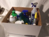 Box Lot of Full and Partial Bottles for all kinds Fluids