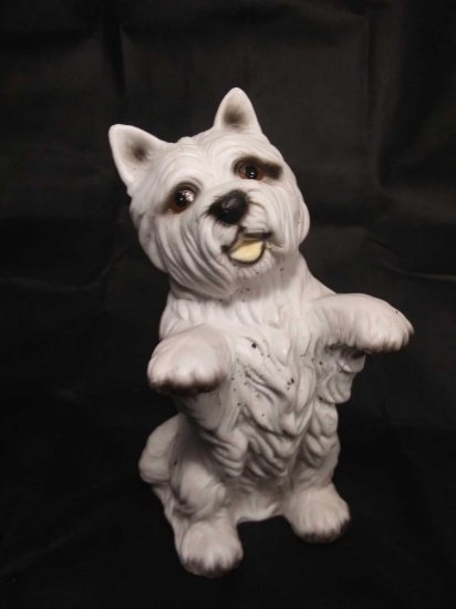 9" Vintage "Westie" West Highland White Terrier Figure,1984