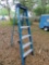 6ft WERNER heavy duty non-conductive fiberglass ladder