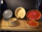 Multicolored, Fiesta style, JARS FRANCE for Williams-Sonoma stoneware dishes