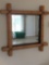 Awesome bamboo style framed mirror