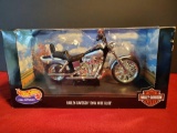 Collectible Hot Wheels Harley-Davidson Dyna Wide Glide Model Motorcycle