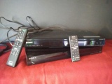 (2) Sony Blue-Ray/DVD Players with Remotes