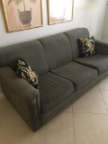 Carlton furniture sleeper sofa in Smithsonian Olive fabric