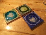 Beautiful Geode coasters by Anthropologie