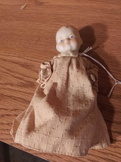 1930's Bisque Doll Original Clothing