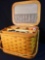 Wow! Extra Large Handled Sewing Basket with All Contents!!!