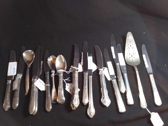 Lots of Nice Silverplate and Other Chunky Vintage Flatware