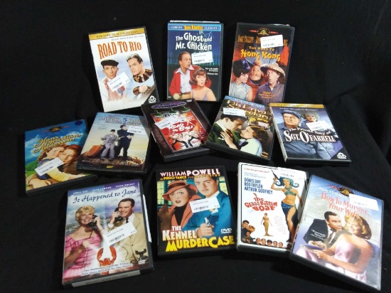 (12) Oldies But Goodies Vintage Movie DVDs