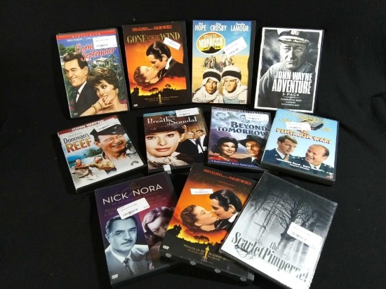 (11) Oldies But Goodies Vintage Movie DVDs