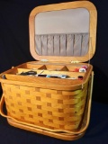 Wow! Extra Large Handled Sewing Basket with All Contents!!!