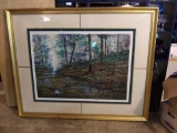 TRANQUIL MOMENT by Michael Schofield, signed, numbered, framed