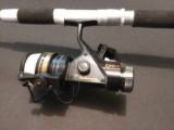 Quantum q-md 40 fishing Reel with quick stick Magnum fishing Pole