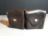 Double Saddle Ammo Case, Possibly Swiss Made