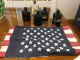 Bottles, No contents, American Flag. Craft Opportunities!