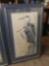 Art Lamay Great Blue Heron Picture Framed 43