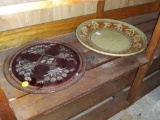 Pair of Plates, Pottery and Glass
