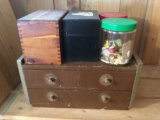 Small Boxes of Vintage Items