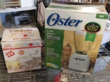 Pair of Food Processors: Oster Mixer and Quick Chopper