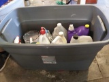 Tote Lot Full Of Cleaners