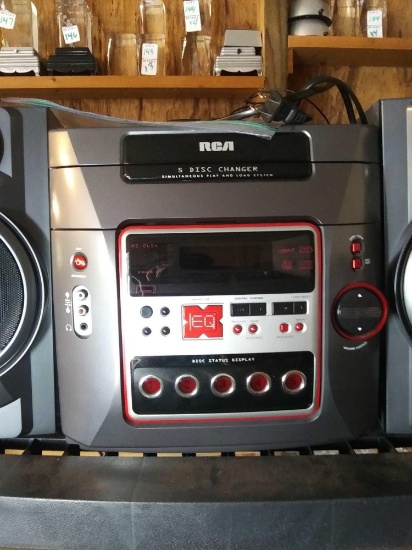 RCA AM/FM 5 CD Changer Radio Stereo 