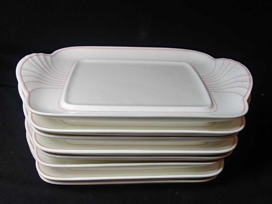 (8) Villeroy & Boch bone china mettlach palatino luncheon dishes