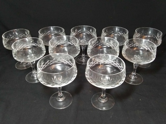 (11) Gorgeous Crystal Goblets!