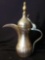 Antique Brass Middle Eastern Dallah Coffee Tea Pot Turkish Arabic