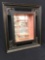 Large Oriental Style Mirrored Shadow Box Display, Wall Mounted