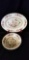 (2) vintage MYOTT bowl and platter: Indian Tree Pattern