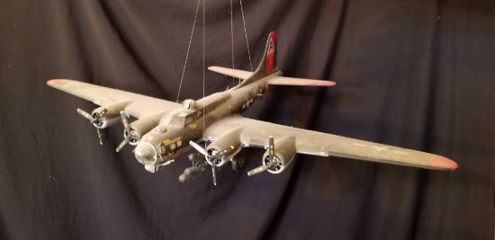 Large WW II model airplane B17 Bomber - CHOWHOUND