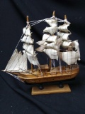 Vintage Sailing Pirate Ship Model