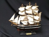 Vintage Sailing Ship Model, Cutty Sark