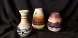 (3) Southwestern style pottery