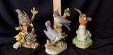 (3) more bird ceramics