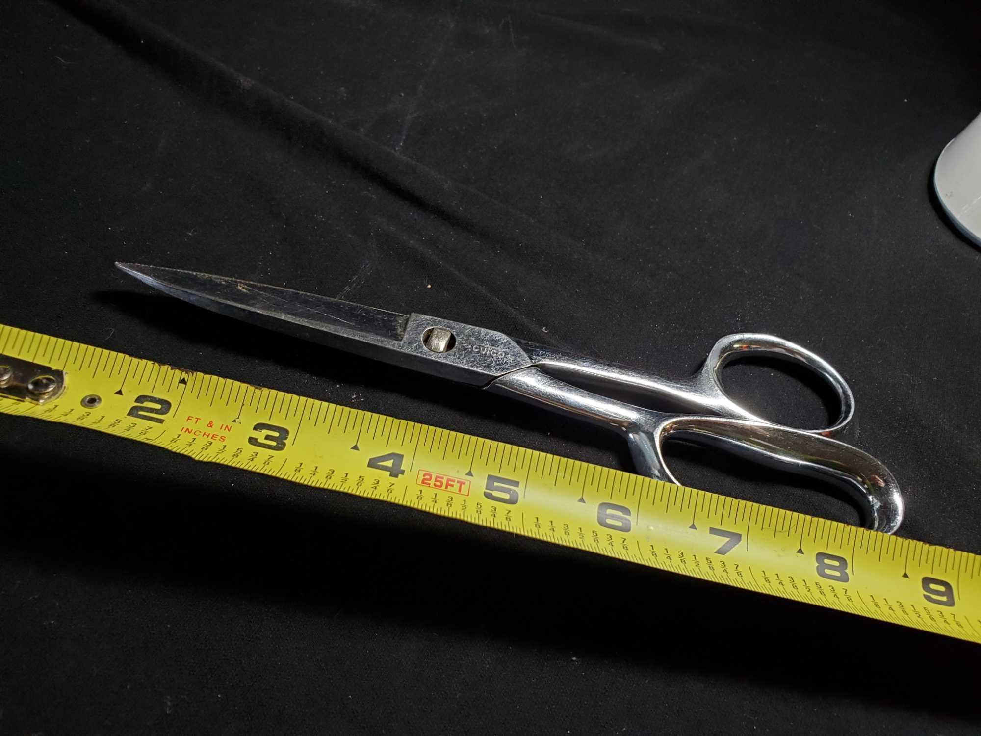 Vintage CUTCO Scissors ,8 chrome Made in USA