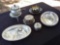 grouping of silver plate and aluminum, including Italian