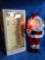 2 Ft Tall Vintage animated and illuminated Christmas display figure, Santa with Bell Light by Telco