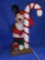 2 Ft Tall Mickey Unlimited Santa's best Mickey Mouse motionette holiday candy cane painter