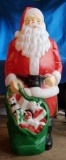 Large 46 in. tall SANTA Blow Mold, Empire brand